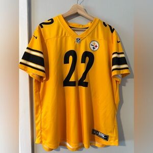 Nike Yellow and Black Women's Jersey